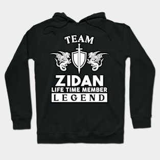 Zidan Name T Shirt - Zidan Life Time Member Legend Gift Item Tee Hoodie